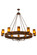 Parnella 12 Light Chandelier in Rusty Nail (57|170763)