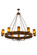 Parnella 12 Light Chandelier in Rust (57|170763)