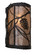 Whispering Pines One Light Wall Sconce in Wrought Iron (57|170615)