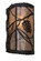 Whispering Pines One Light Wall Sconce in Wrought Iron (57|170615)