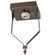 Flushmount Hardware One Light Flushmount Hardware in Mahogany Bronze (57|169762)