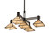 T'' Mission'' Five Light Island Pendant in Timeless Bronze (57|169500)