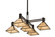 T'' Mission'' Five Light Island Pendant in Timeless Bronze (57|169500)