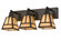 T'' Mission'' Three Light Vanity in Craftsman Brown Craftsman Brown (57|169075)