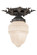 Colonnade One Light Flushmount in Pewter,Antique (57|169001)
