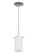 Metro One Light Pendant in Nickel (57|168495)