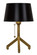 Cilindro One Light Table Lamp in Antique Brass (57|167594)