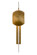 Muschel One Light Wall Sconce in Brass (57|167592)