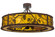 Whispering Pines LED Chandel-Air in Rust,Wrought Iron (57|166742)