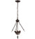 Inverted Pendant Hardware Six Light Pendant Hardware in Mahogany Bronze (57|166132)