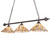 Delta Three Light Island Pendant in Timeless Bronze (57|165540)
