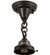 Revival One Light Flushmount Hardware in Craftsman Brown (57|165491)