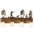 Quail Hunter W/Dog Four Light Vanity in Antique Copper (57|165087)
