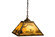 Loon Three Light Pendant in Light Burnished Brass Tint (57|164313)