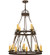 Lakeshore 12 Light Chandelier in Gilded Tobacco (57|163692)
