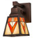 Otero One Light Wall Sconce in Mahogany Bronze (57|163117)