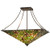 Acorn & Oak Leaf Eight Light Inverted Pendant in Burnished Antique Copper (57|163023)
