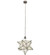 Moravian Star LED Pendant in Brushed Nickel (57|162854)