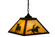 Cowboy & Steer Two Light Pendant in Timeless Bronze (57|162725)