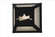Canoe One Light Wall Sconce in Textured Black (57|162701)
