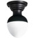 Huevo LED Flushmount in Black Metal (57|162165)