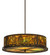 Mountain Pine Four Light Inverted Pendant in Antique Copper (57|162106)