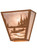 Canoe At Lake Two Light Wall Sconce in Earth (57|161654)