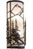 Alpine Two Light Wall Sconce in Textured Black (57|161243)