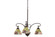 Wisteria Three Light Chandelier in Mahogany Bronze (57|16102)
