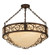 Lilliana Four Light Pendant in Rustic Iron (57|160803)