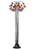 Amber/Purple 12 Light Floor Lamp in Craftsman Brown (57|15946)
