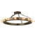 Helm 12 Light Pendant in Satin Brass (57|159274)