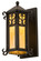 Caprice One Light Wall Sconce in Textured Black (57|159254)