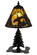 Ruffed Grouse One Light Accent Lamp in Black Metal (57|158357)
