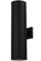 Cilindro Two Light Wall Sconce in Anodized Effect Black (57|158348)