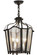 Citadel Four Light Pendant in Black Metal (57|158233)