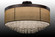 Cilindro 22 Light Semi-Flushmount in Mahogany Bronze/Macadamia (57|158190)