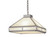 Whitewing Four Light Pendant in Nickel (57|158130)