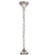 Cross Mission One Light Pendant Hardware in Polished Nickel (57|157721)