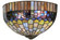 Tiffany Candice Two Light Wall Sconce in Craftsman Brown (57|157565)