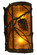Whispering Pines Two Light Wall Sconce in Exterior Oil Rubbed Bronze (57|157371)
