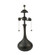Teardrop Two Light Table Base in Craftsman Brown (57|15648)
