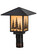 Seneca One Light Post Mount in Craftsman Brown (57|156411)