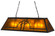 Personalized Nine Light Oblong Pendant in Timeless Bronze (57|155265)