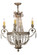 Antonia Four Light Chandelier in Corinth (57|155186)
