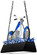 Motorcycle Two Light Island Pendant in Blue Streak, Make A Wish Blue, Textured Black, Nickel (57|154966)