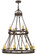 Lakeshore 12 Light Chandelier in Classic Rust (57|154642)