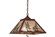 Tall Pines Two Light Pendant in Rust/Green Trees (57|154496)