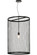 Cilindro One Light Pendant in Black Metal (57|154248)