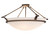 Almeria Four Light Semi-Flushmount in Gilded Tobacco (57|154196)